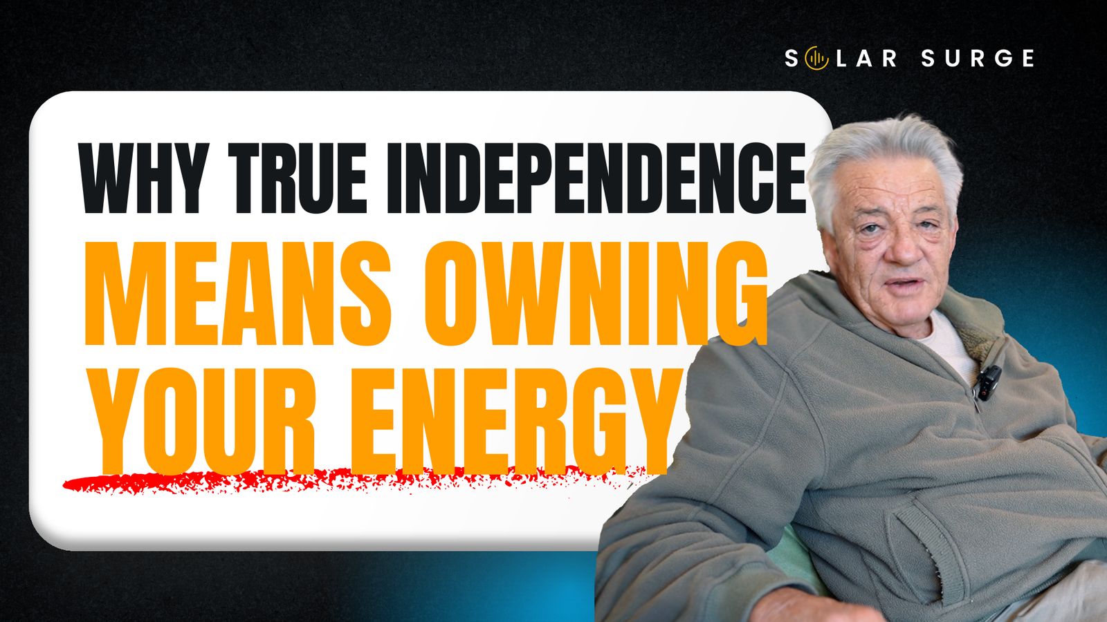 Stop Renting Your Power: Why True Independence Means Owning Your Energy