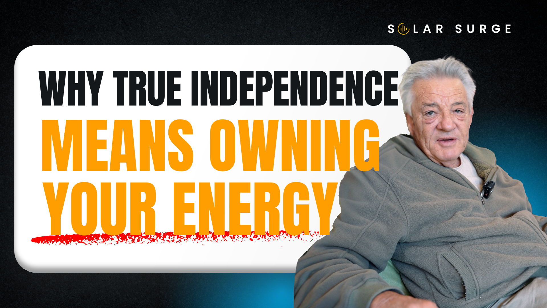 Stop Renting Your Power: Why True Independence Means Owning Your Energy